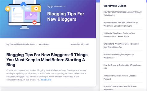 Feature Post .